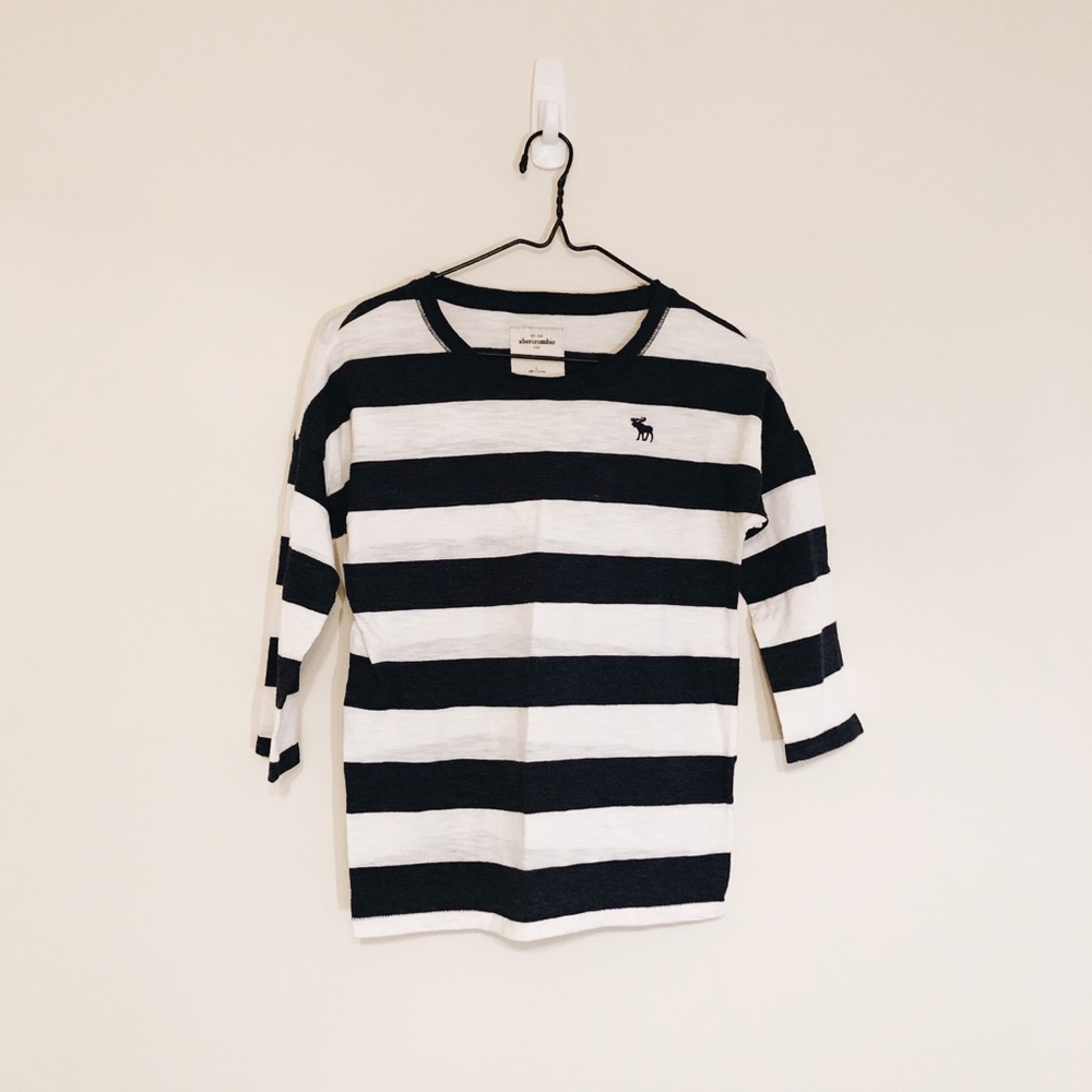 2 Abercrombie kids striped t shirts